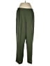 Koret 100% Polyester Solid Green Casual Pants Size 30 waist (estimated) - photo 1