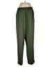 Koret 100% Polyester Solid Green Casual Pants Size 30 waist (estimated) - photo 2
