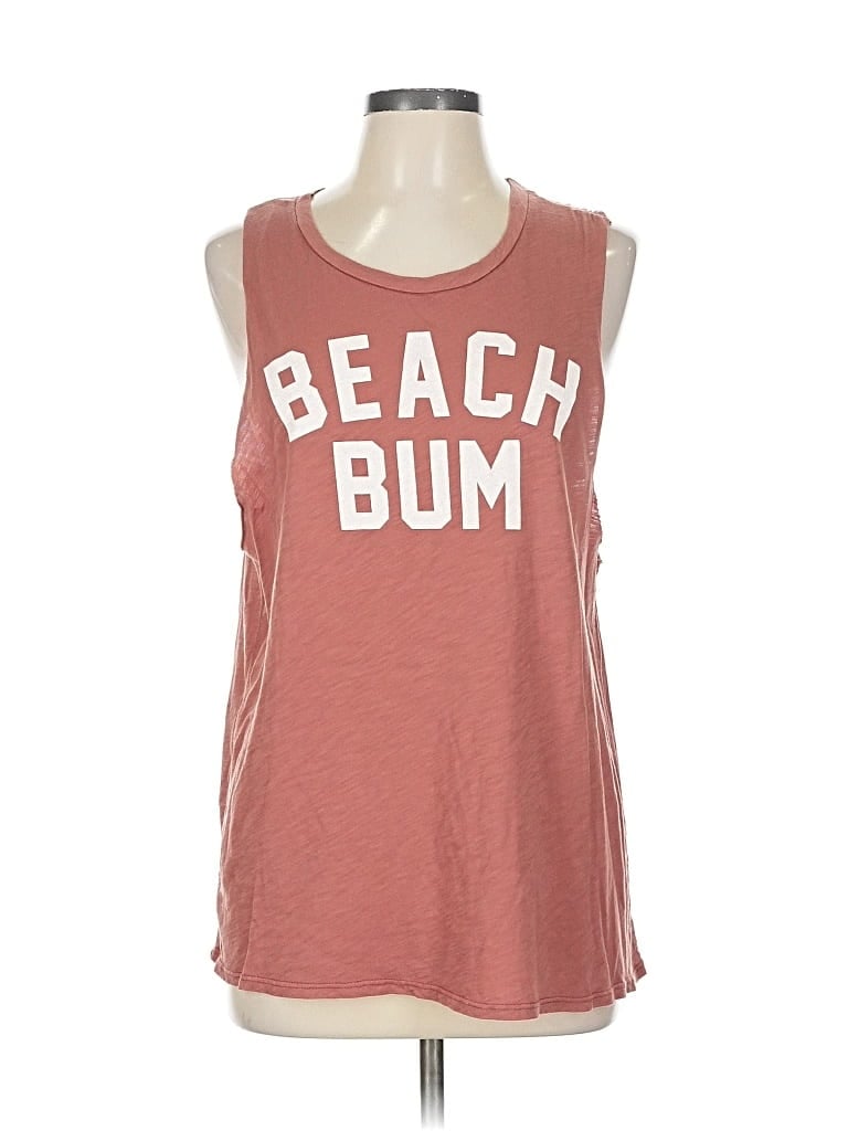 Pre-owned Blank Paige Sleeveless T-shirt In Pink
