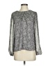Ann Taylor Gray Long Sleeve Blouse Size XS - photo 1