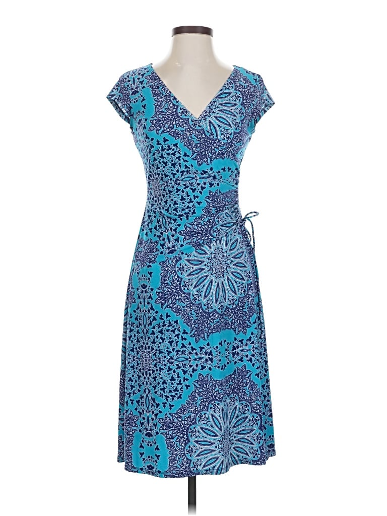 Pre-owned Evan Picone Casual Dress In Blue