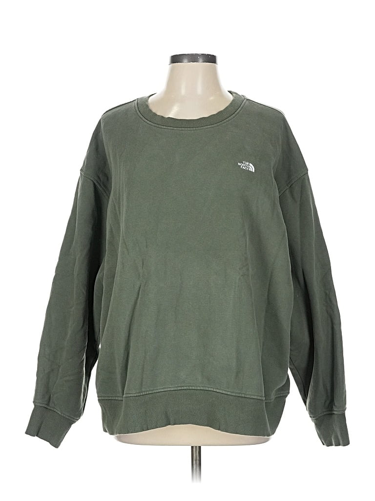 Pre-owned The North Face Sweatshirt In Green