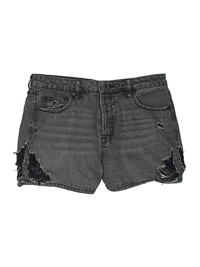 Pre-owned Hidden Jeans Denim Shorts In Gray
