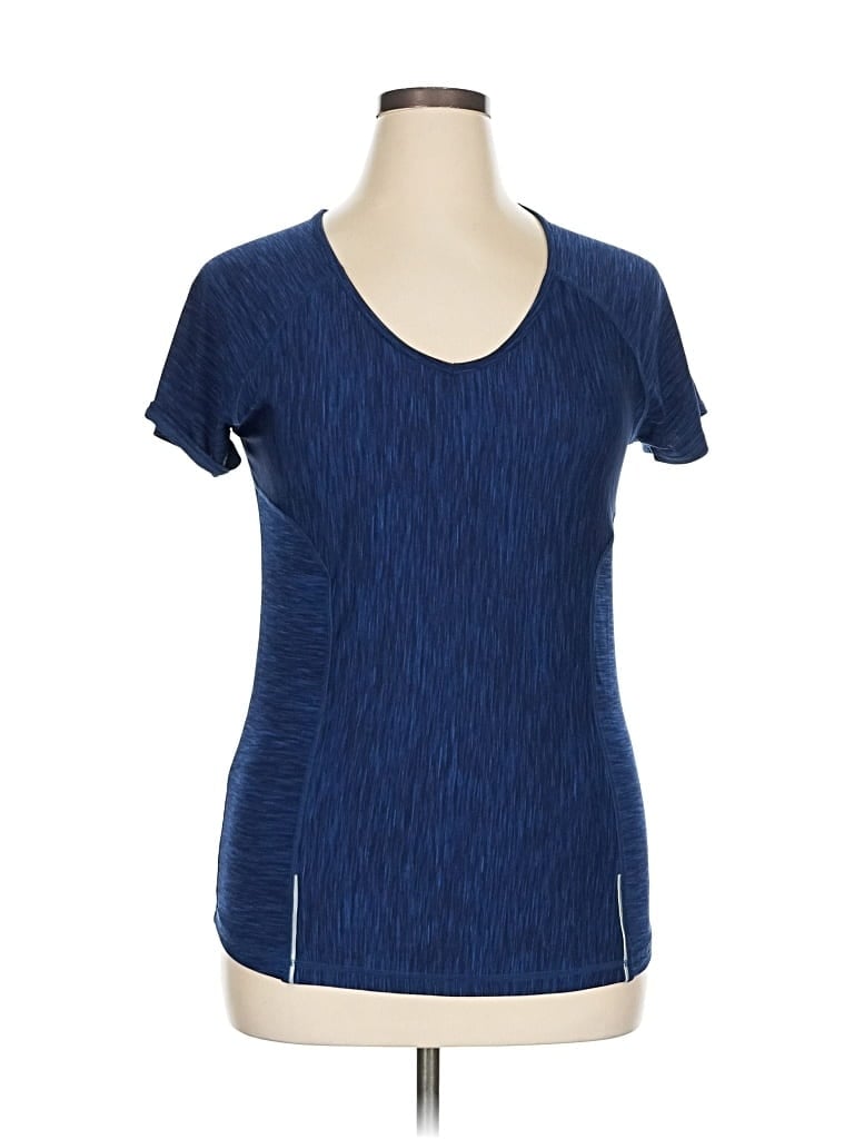 Pre-owned Velocity Short Sleeve T-shirt In Blue