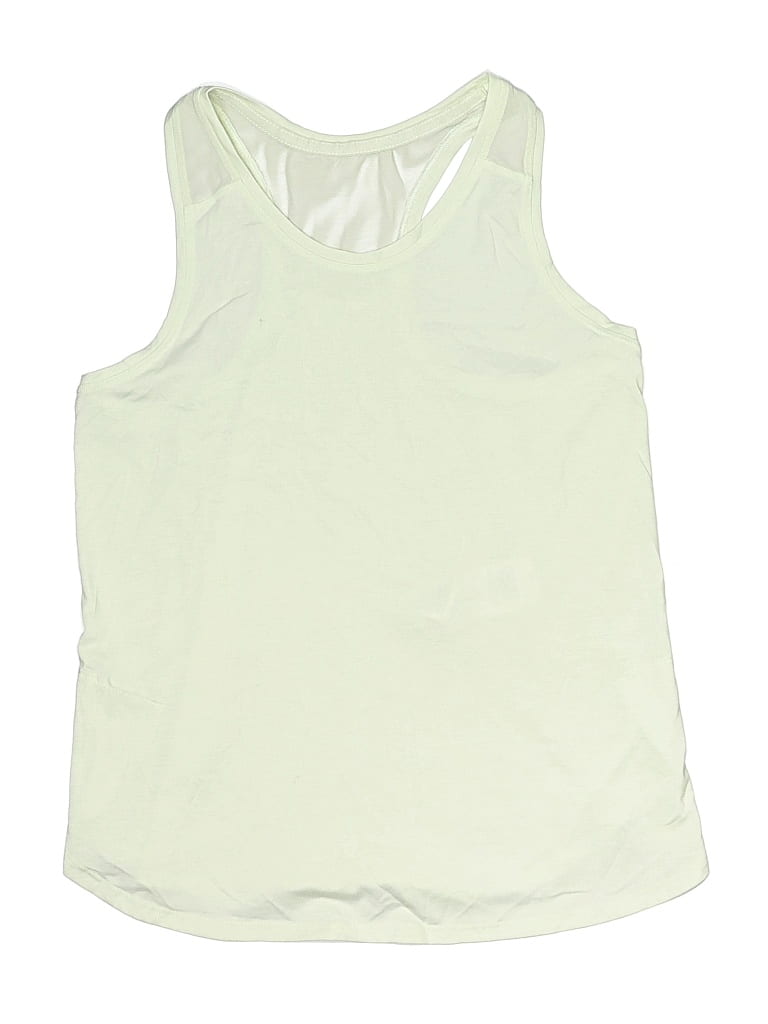 Pre-owned Athleta Girl Kids' Active Tank Top In Green