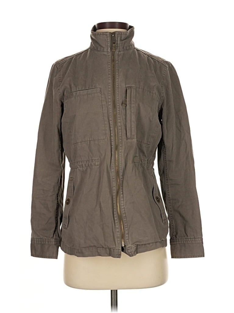 Pre-owned Garnet Hill Jacket In Brown