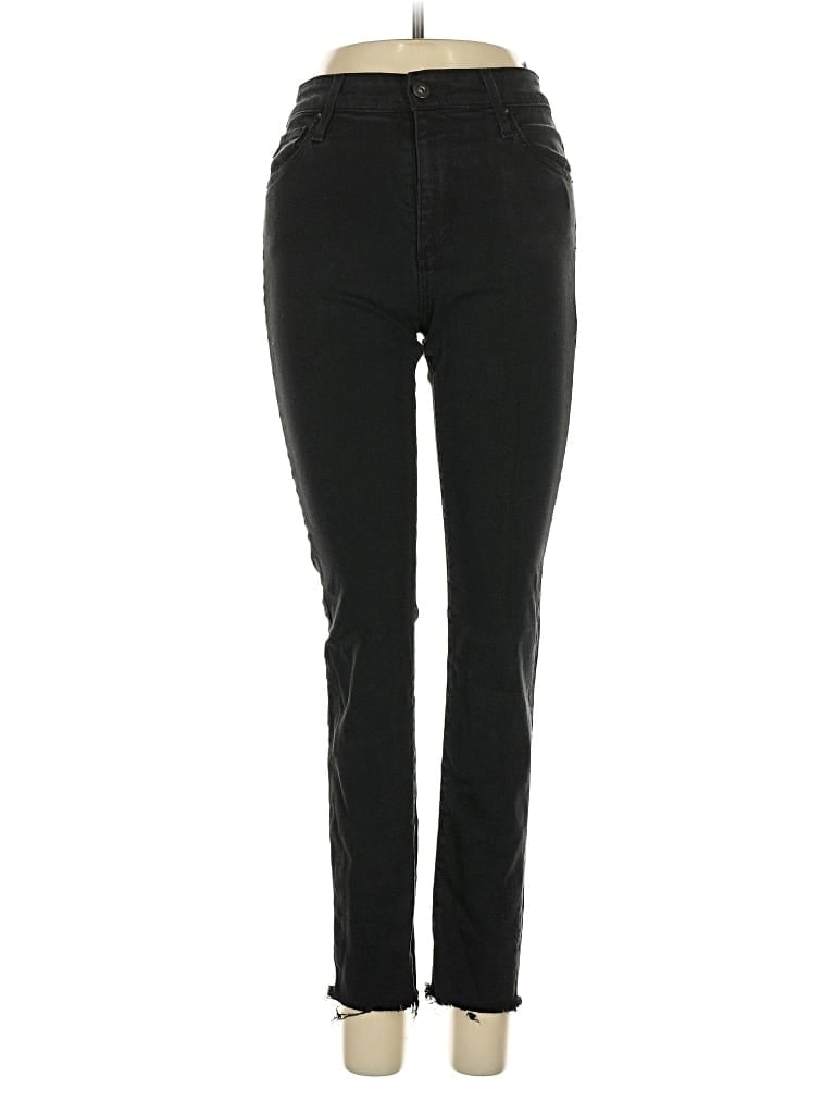 Pre-owned Adriano Goldschmied Jeggings In Black