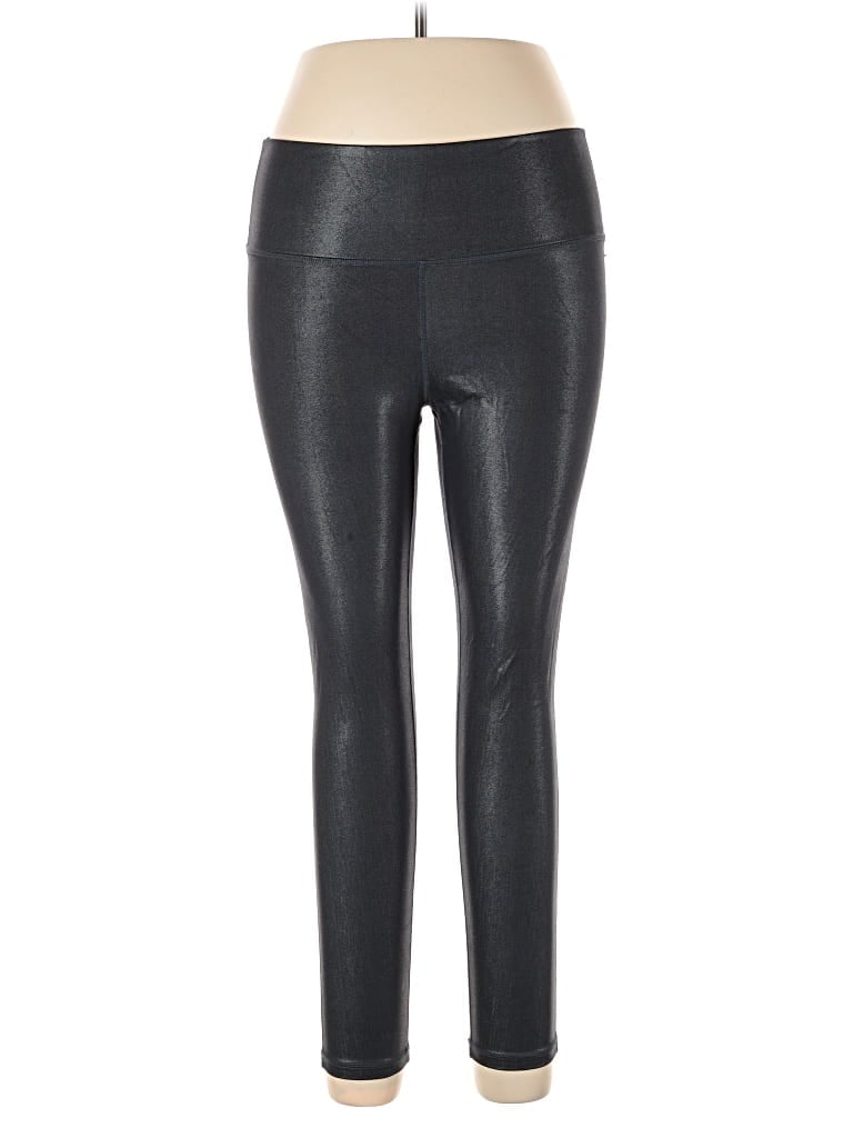 Pre-owned Mono B Leggings In Silver