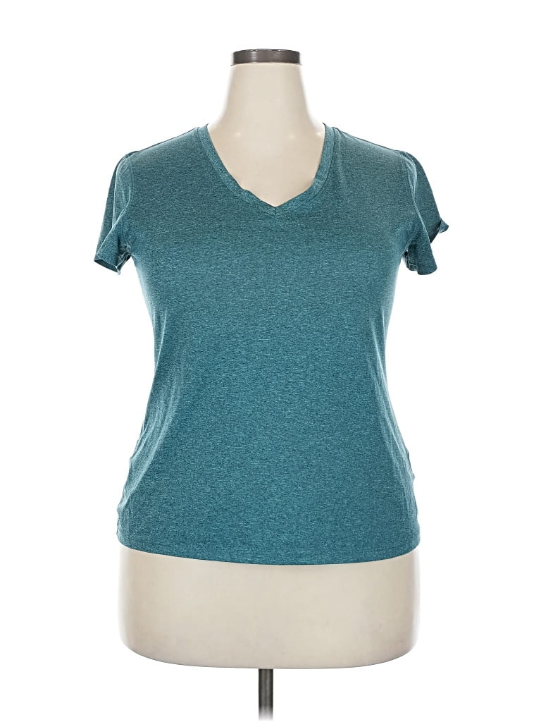 Pre-owned C9 By Champion Short Sleeve T-shirt In Blue