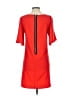 Alex + Alex 100% Polyester Solid Red Casual Dress Size S - photo 2