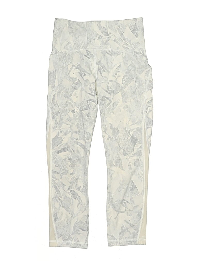 Pre-owned Lululemon Athletica Active Pants In White