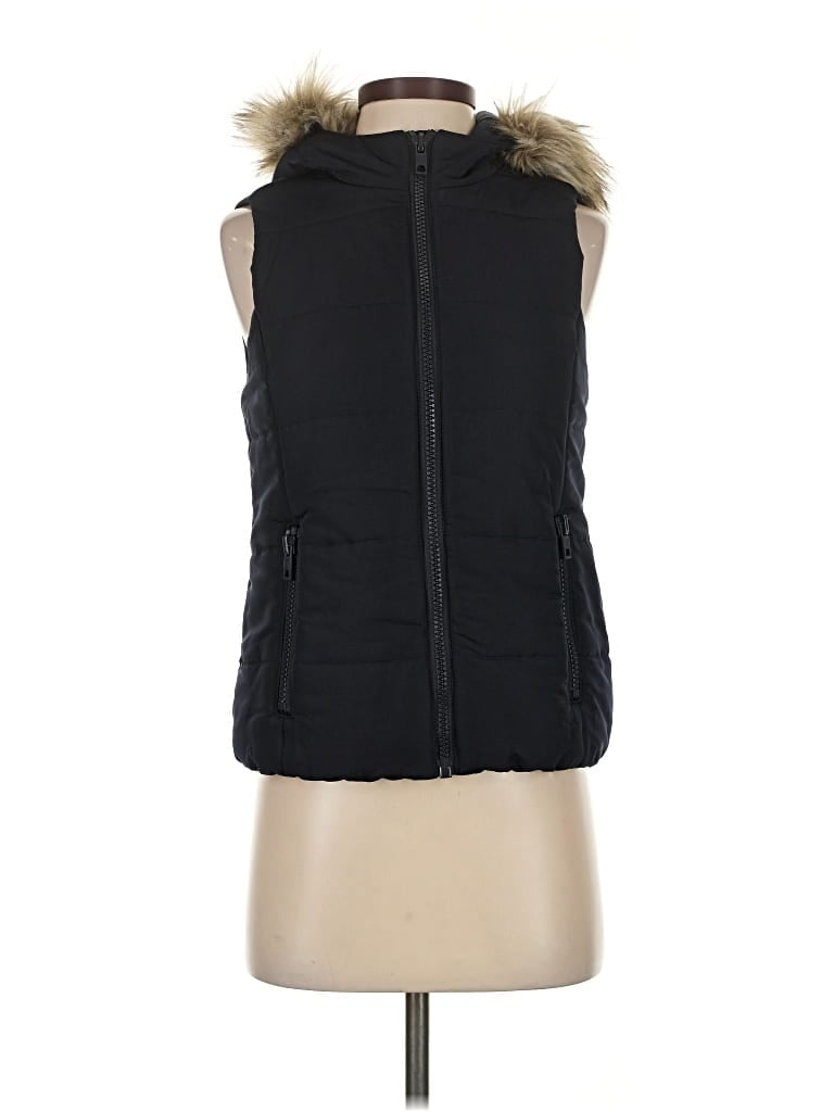 Pre-owned Liz Claiborne Vest In Black
