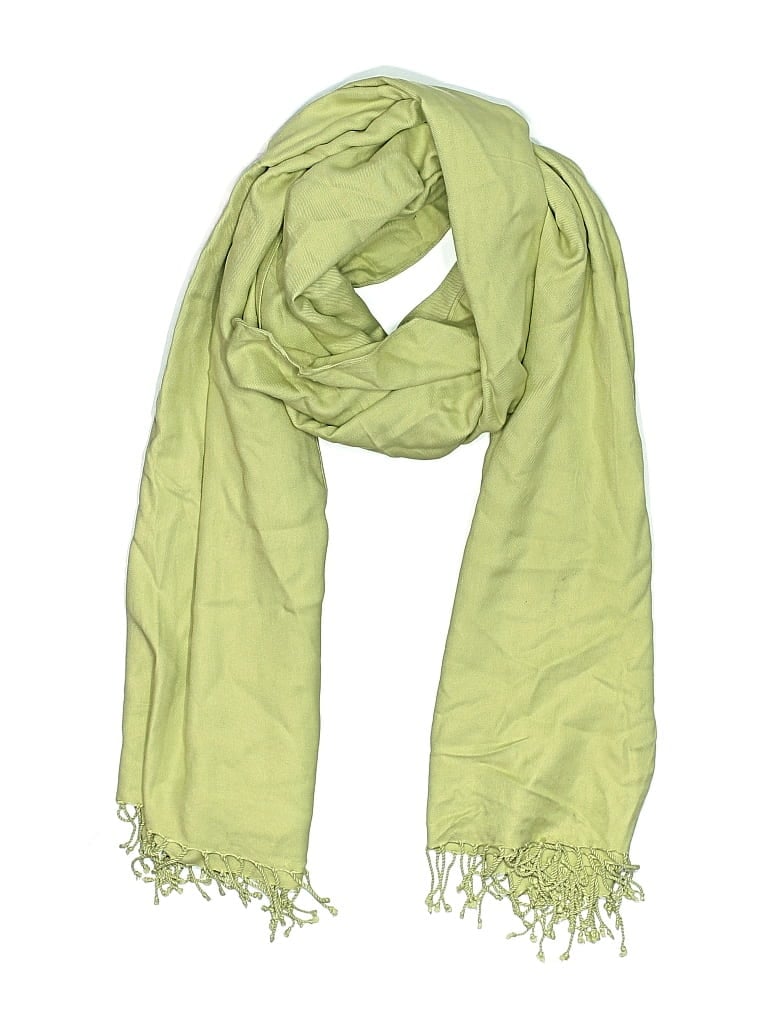 Pre-owned Valerie Stevens Scarf In Green