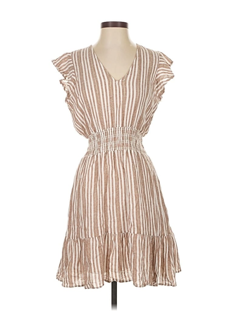 Pre-owned Rails Casual Dress In Brown