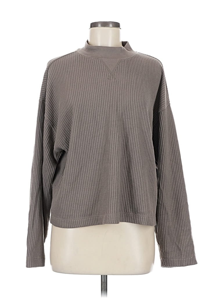 Pre-owned Gap Turtleneck Sweater In Gray