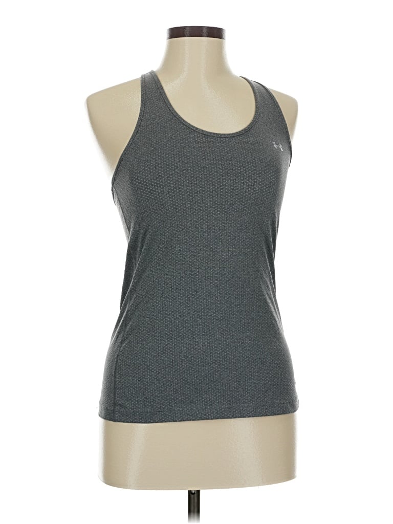 Pre-owned Under Armour Active Tank Top In Gray