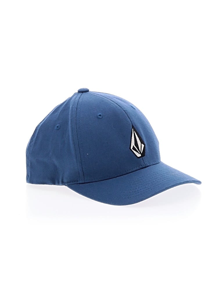 Pre-owned Volcom Kids' Baseball Cap In Blue