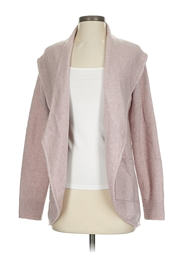 Pre-owned Ann Taylor Loft Cardigan Sweater In Pink
