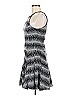 Thakoon 100% Polyester Chevron-herringbone Gray Cocktail Dress Size 6 - photo 5
