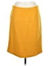 Talbots Solid Yellow Orange Casual Skirt Size 8 - photo 1