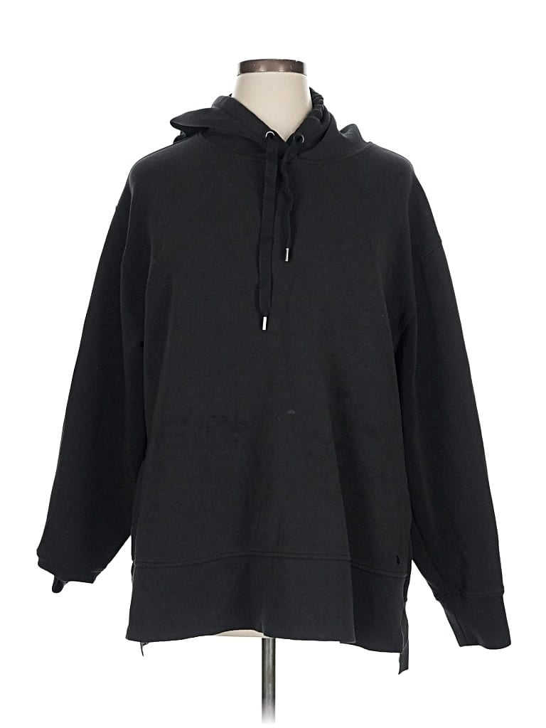 Pre-owned Calia Pullover Hoodie In Black