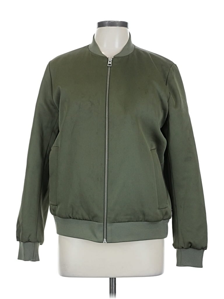 Pre-owned Everlane Jacket In Green