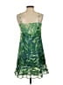 CAbi 100% Polyester Tropical Green Cocktail Dress Size XS - photo 2