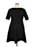 Connected Apparel Solid Black Casual Dress Size 18w - photo 2