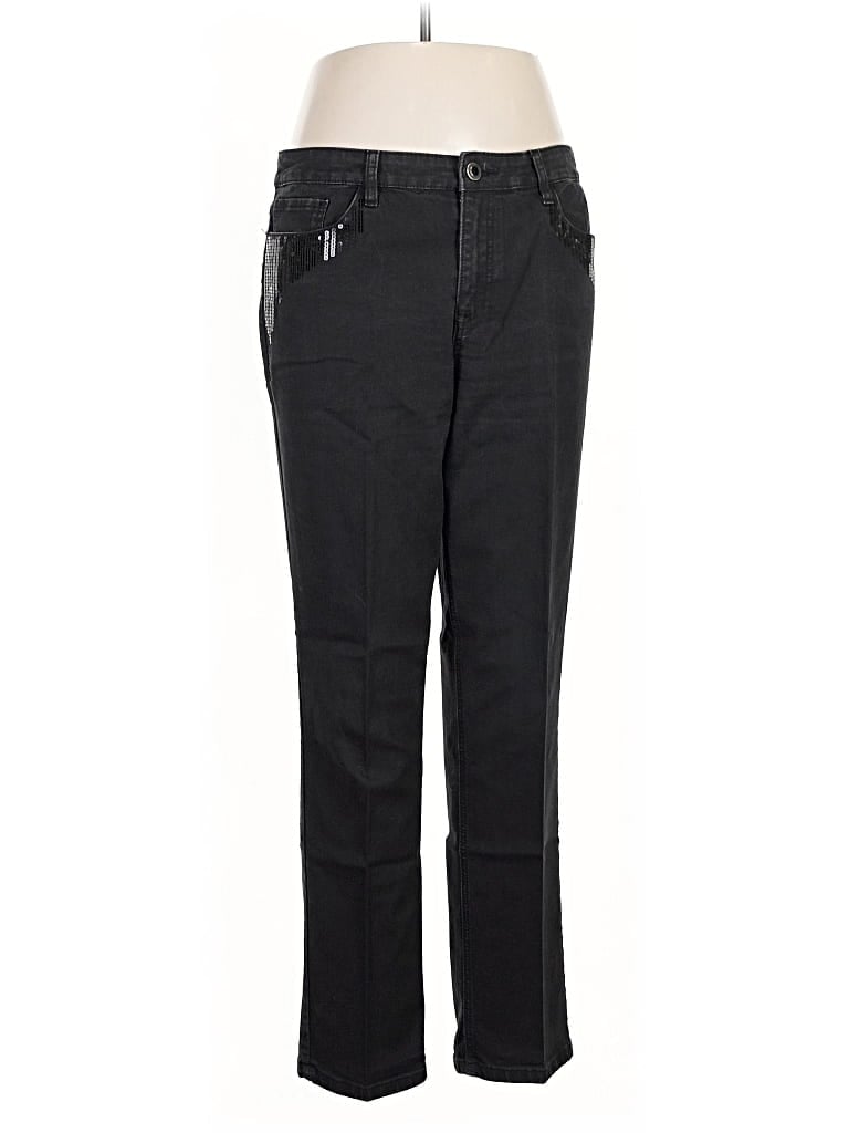 CHRISTOPHER & BANKS Pre-owned Jeggings In Black
