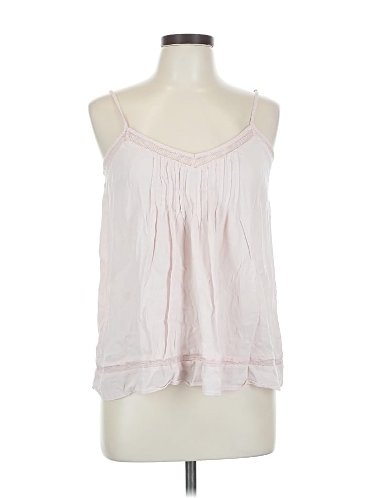 Pre-owned Gap Tank Top Pink V Neck Tops