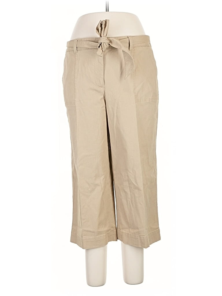Talbots Khaki Pant In Brown