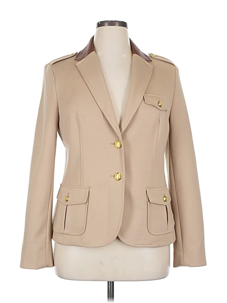 Jones New York Signature Blazer Jacket In Brown