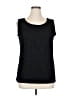 G Collection 100% Polyester Black Sleeveless Blouse Size 1X - photo 1