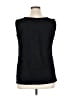 G Collection 100% Polyester Black Sleeveless Blouse Size 1X - photo 2