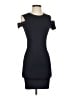 BCBGMAXAZRIA Solid Black Cocktail Dress Size XS - photo 1