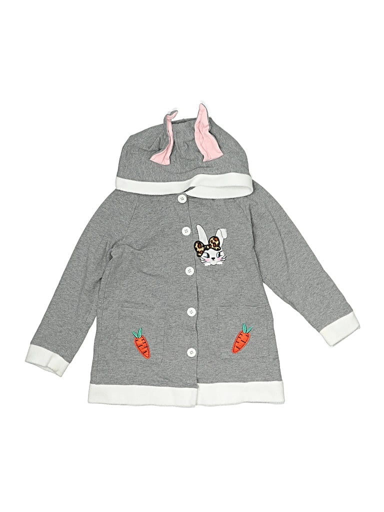 Pre-owned Unbranded Kids' Cardigan Sweater In Gray