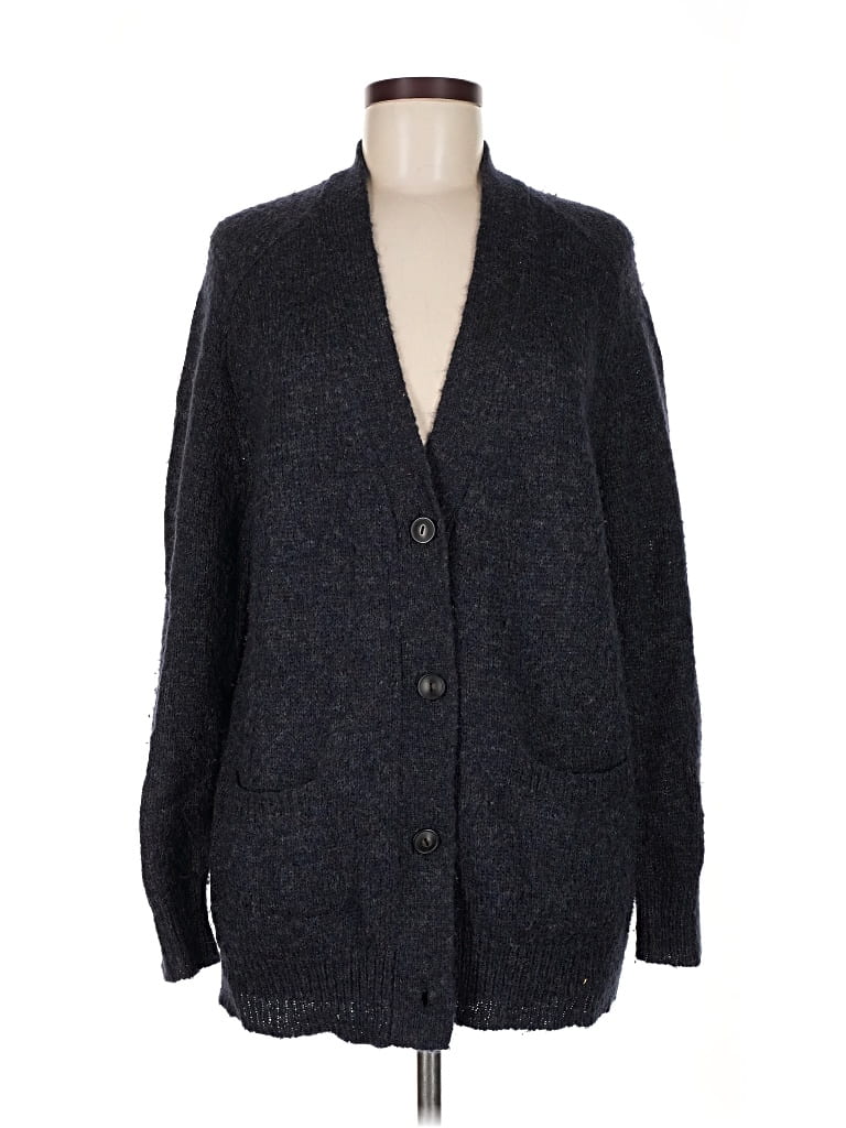 Pre-owned Polo Ralph Lauren Cardigan Sweater In Black