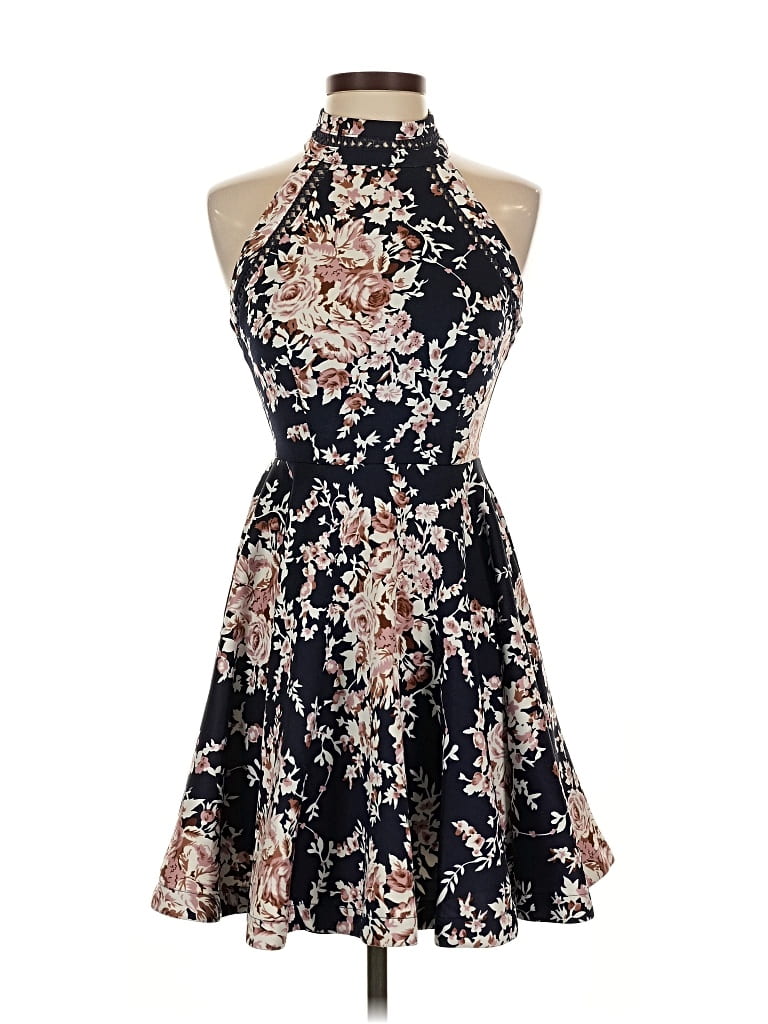 Pre-owned B Darlin Cocktail Dress In Blue