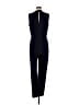 Studio One Solid Black Jumpsuit Size 8 - photo 2
