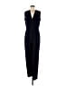 Studio One Solid Black Jumpsuit Size 8 - photo 1