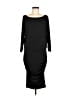 Veronica M. Solid Black Cocktail Dress Size M - photo 1
