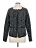 Cocogio Tweed Black Cardigan Size L - photo 1