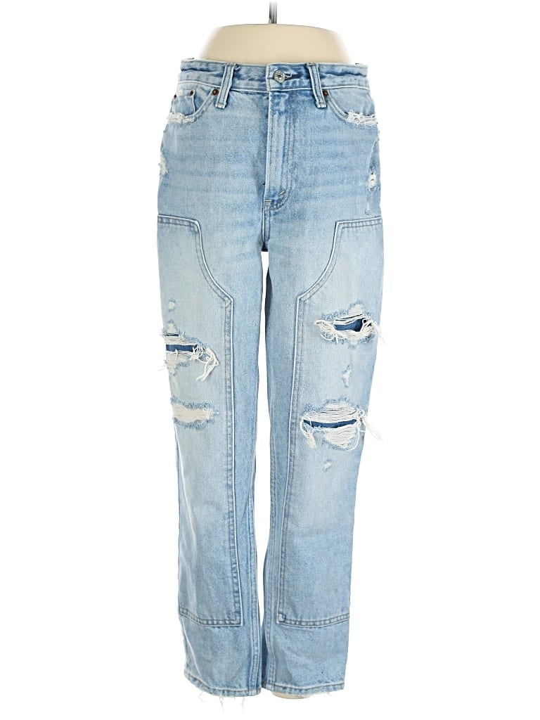 Pre-owned Abercrombie & Fitch Jeans In Blue