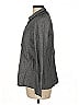 Amici by Baci Tweed Gray 3/4 Sleeve Button-Down Shirt Size L - photo 5