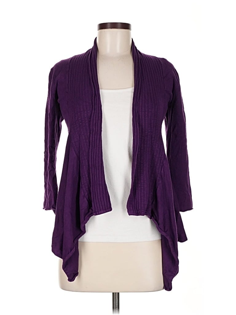WILLI SMITH Pre-owned Cardigan Sweater In Purple