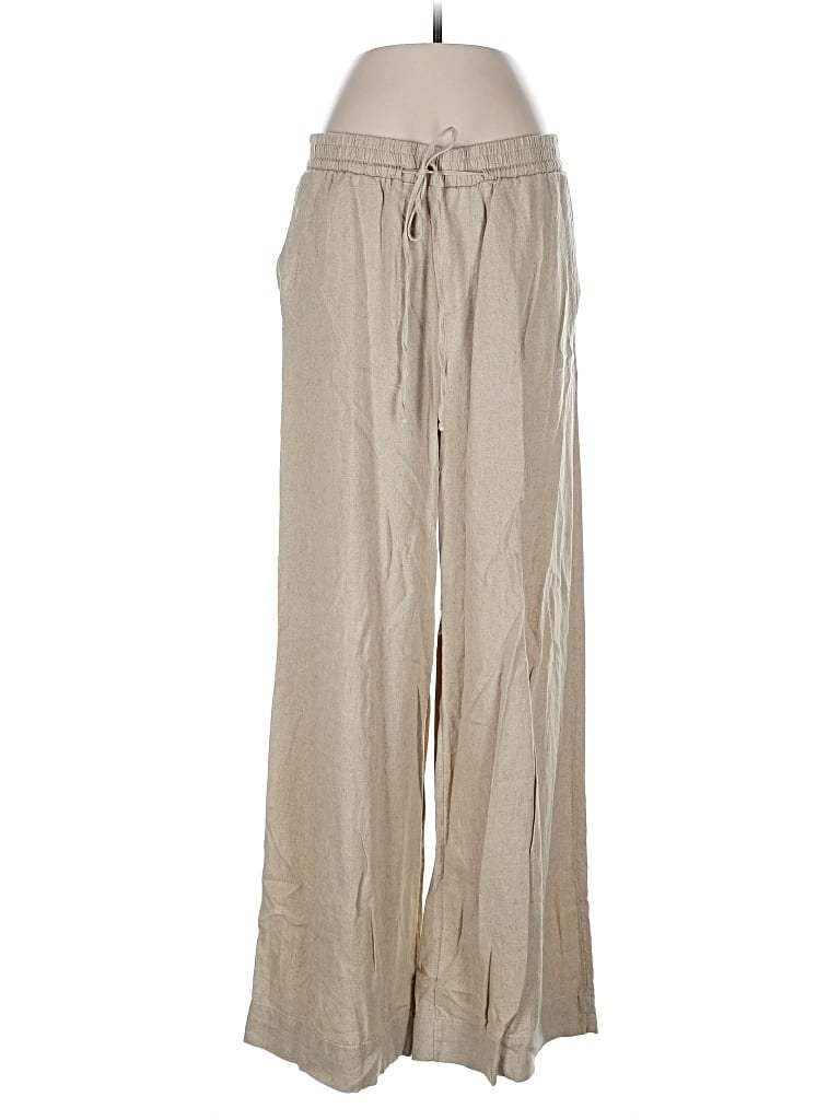 Pre-owned A New Day Linen Pants In Brown