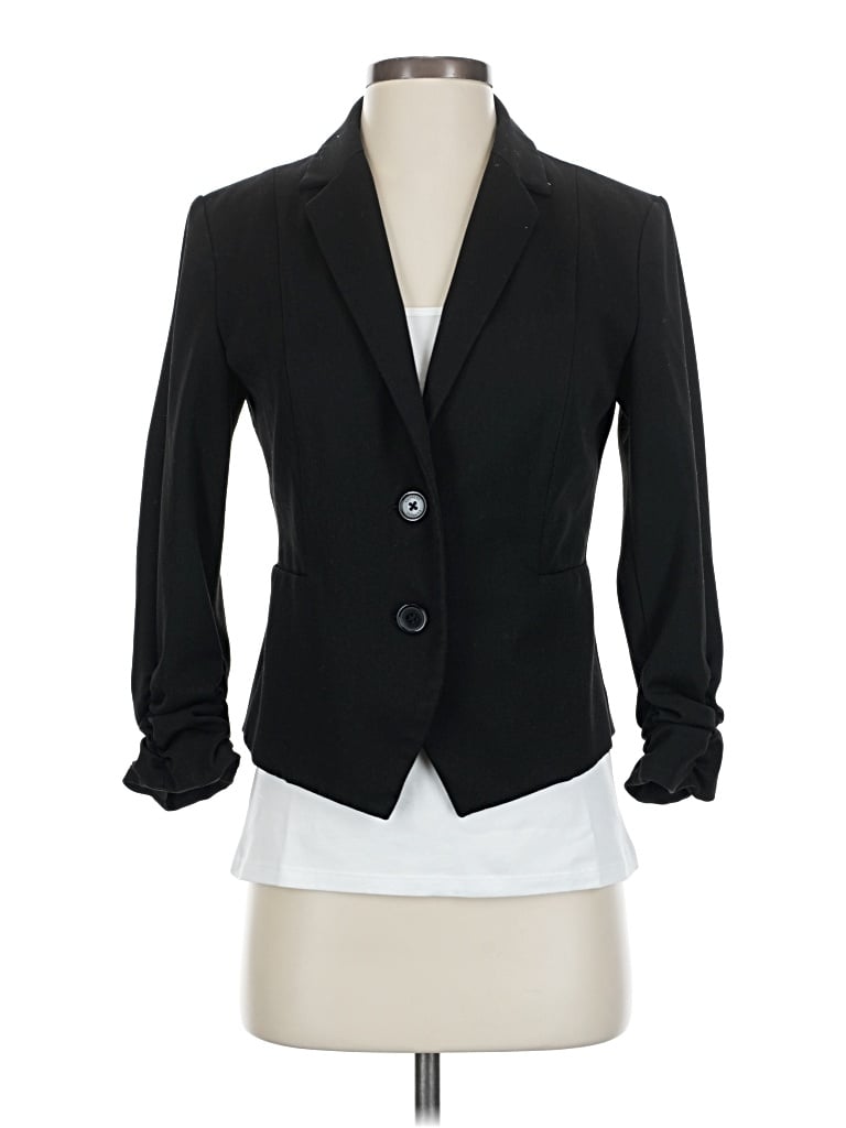 Pre-owned Express Blazer Jacket In Black