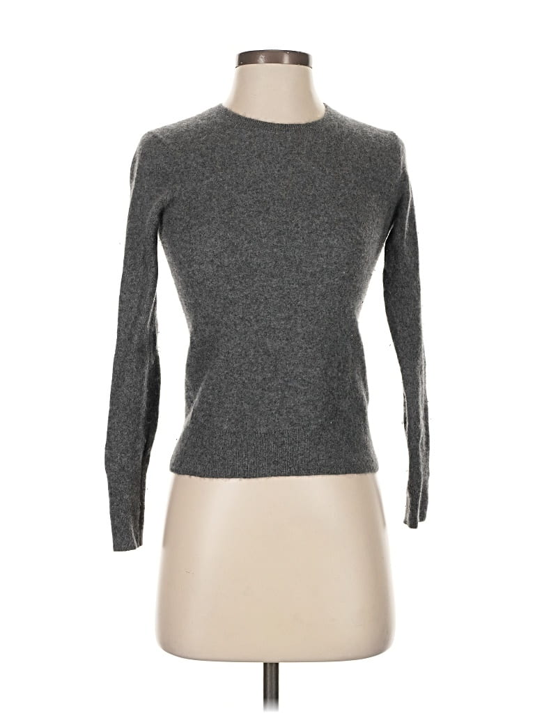 Pre-owned Everlane Cashmere Pullover Sweater In Gray