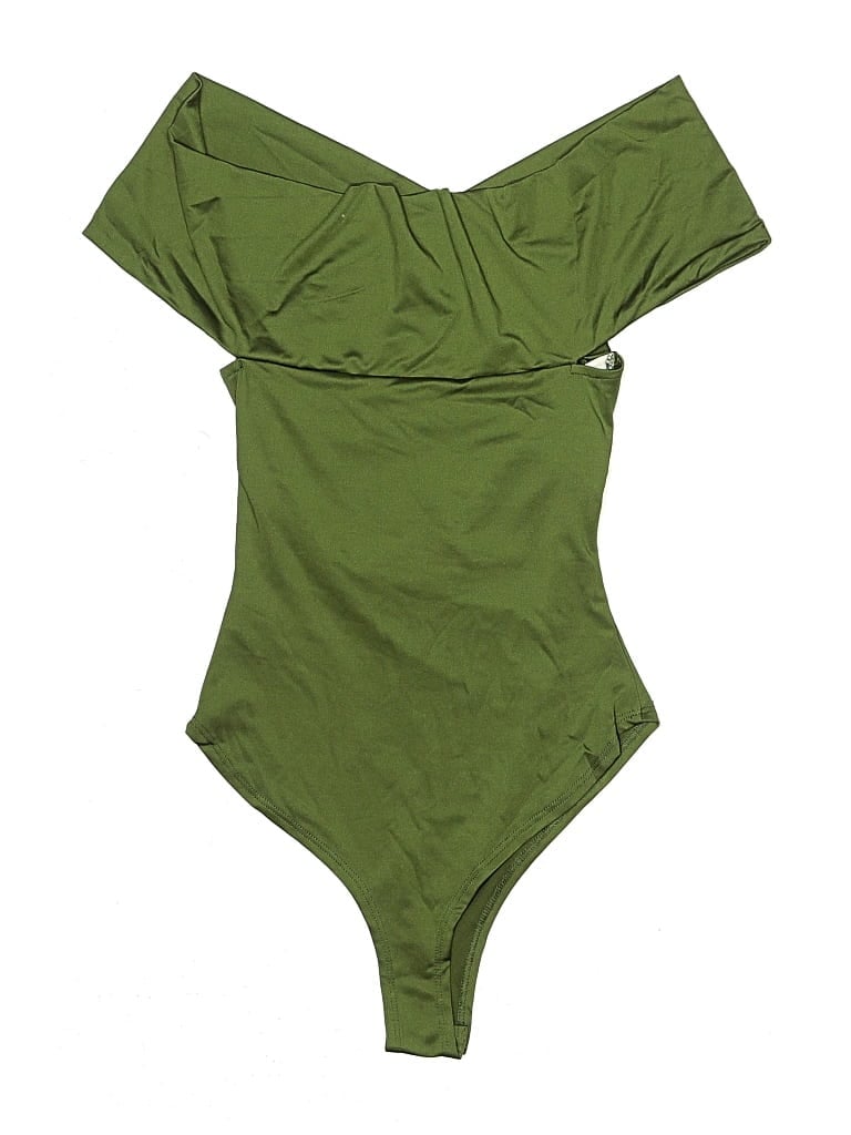 Pre-owned Cider Bodysuit In Green