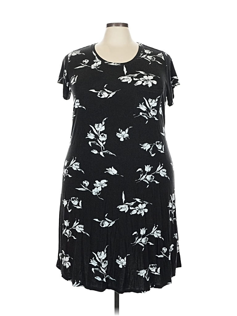 Pre-owned Market & Spruce Casual Dress In Black